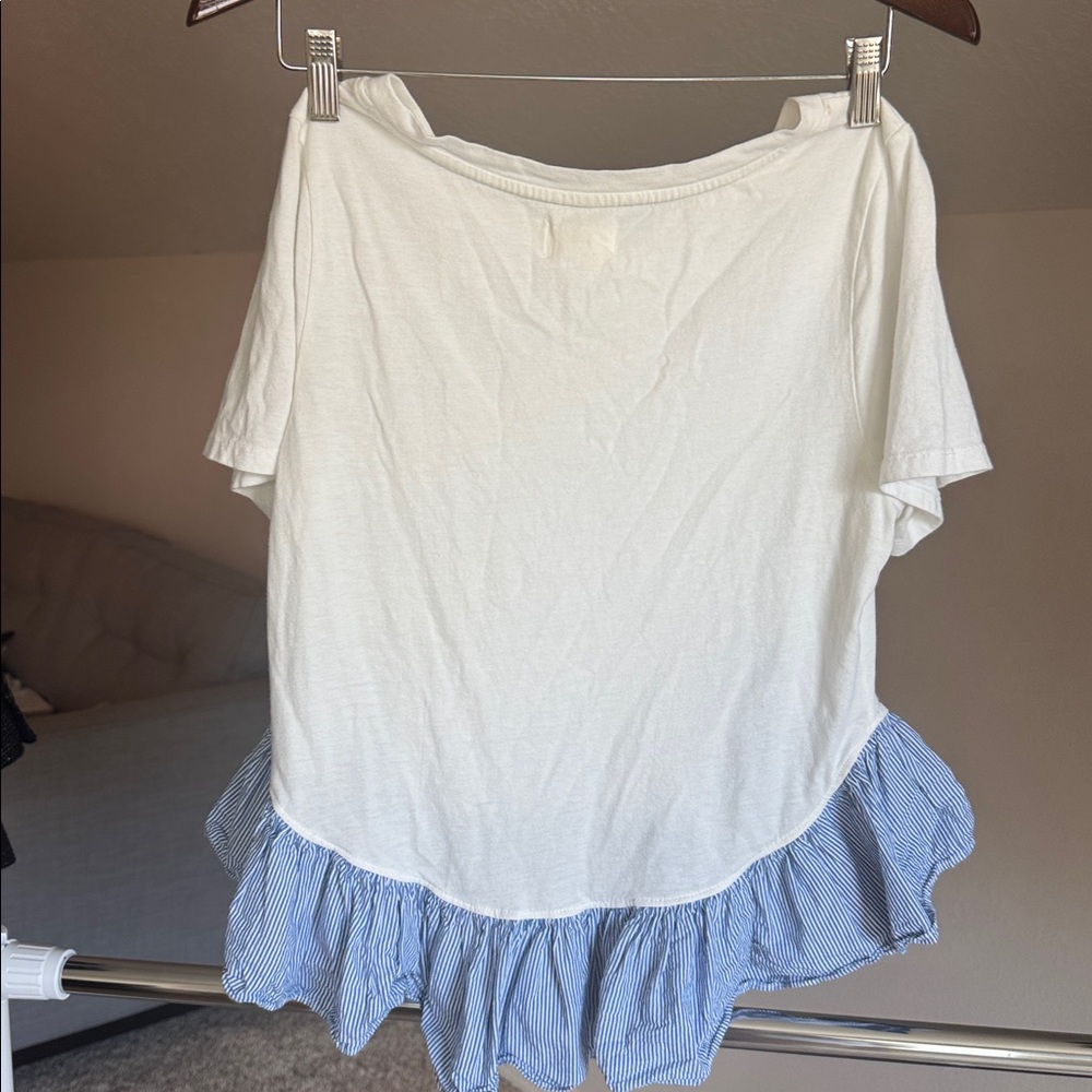 Sold/ not available MAEVE by Anthropologie White Short Sleeve - Picture 6 of 9